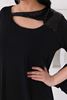 Immagine di PLUS SIZE DRESS WITH SLIT SLEEVE